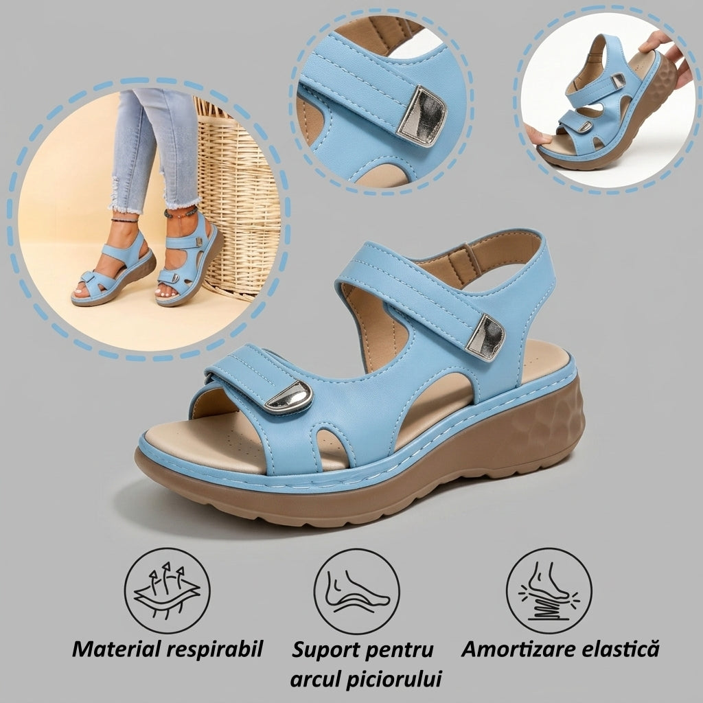 ⏰Ultima zi cu reducere de 70% - Nu rata ocazia!✅️Sandale confortabile cu suport pentru bolta plantară - Design ergonomic