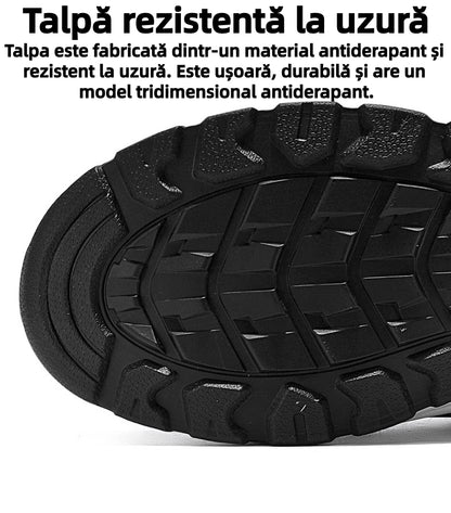🎁Ultima zi pentru o reducere de 50%, nu ratați! ⏰Fabricate din piele de vițel australiană🐂Suport pentru picioare - ameliorează durerea de picioare✅Cusute manual, impermeabile și antiderapante