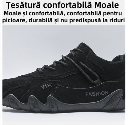 [⏰Timp limitat 50% reducere - de neratat] Pantofi ortopedici cu design ergonomic - piele de inalta calitate + cusaturi de mana 👞