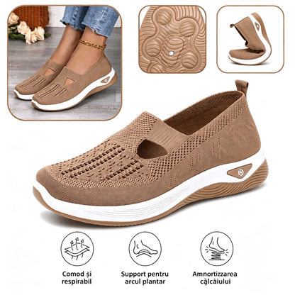 [⏰50% reducere astăzi - nu o ratați]🎉Au sosit noile pantofi de plimbare pentru femei! 👟Tălpi din spumă cu memorie🚶‍♂️ Mers fără durere | Susținere ortopedică + Confort maxim