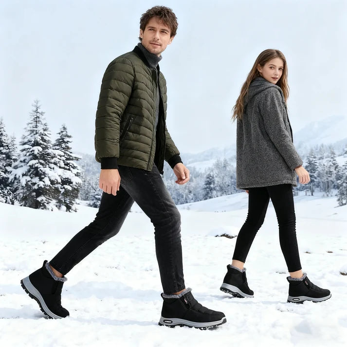🎉Oferta specială de astăzi: 50% reducere – Nu ratați! ⏰Încălțăminte ortopedică ergonomică de iarnă pentru ameliorarea durerilor de picioare, genunchi și spate – Unisex