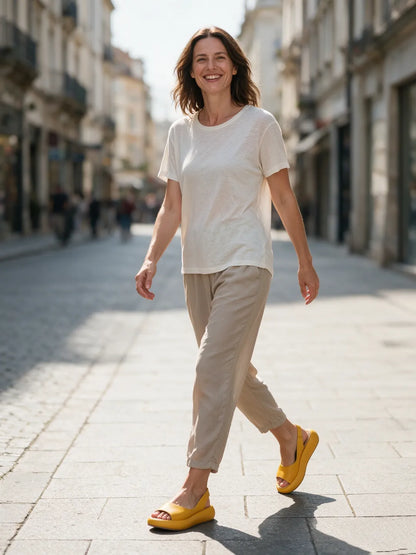 ⏰Ultima zi cu reducere de 50% - Nu rata ocazia!✅️Sandale confortabile cu suport pentru bolta plantară - Design ergonomic