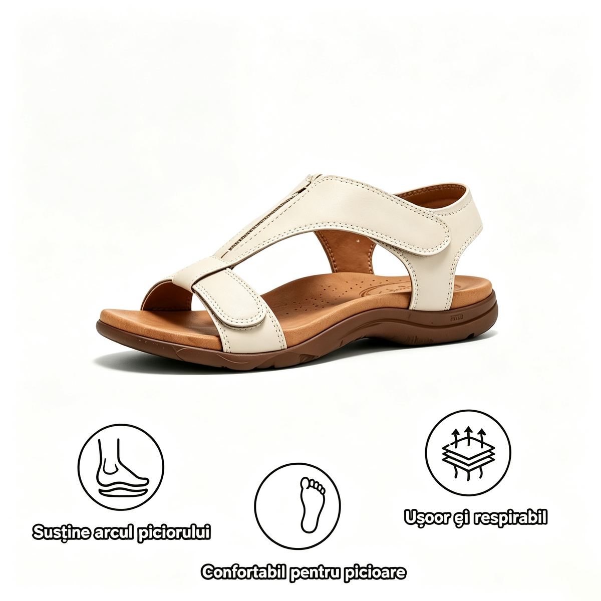 🎁Ultima zi la jumătate de preț, nu ratați|Sandale ortopedice cu design ergonomic și suport pentru bolta plantară✅️ pentru mers fără durere👞