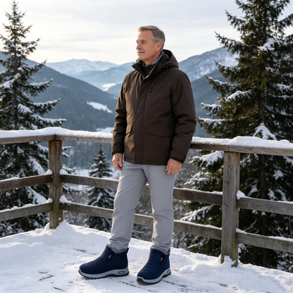 🎉Oferta specială de astăzi: 50% reducere – Nu ratați! ⏰Încălțăminte ortopedică ergonomică de iarnă pentru ameliorarea durerilor de picioare, genunchi și spate – Unisex