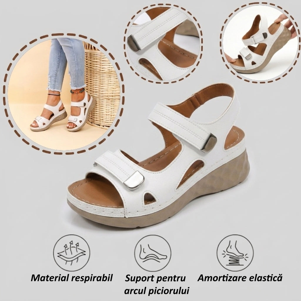 ⏰Ultima zi cu reducere de 70% - Nu rata ocazia!✅️Sandale confortabile cu suport pentru bolta plantară - Design ergonomic