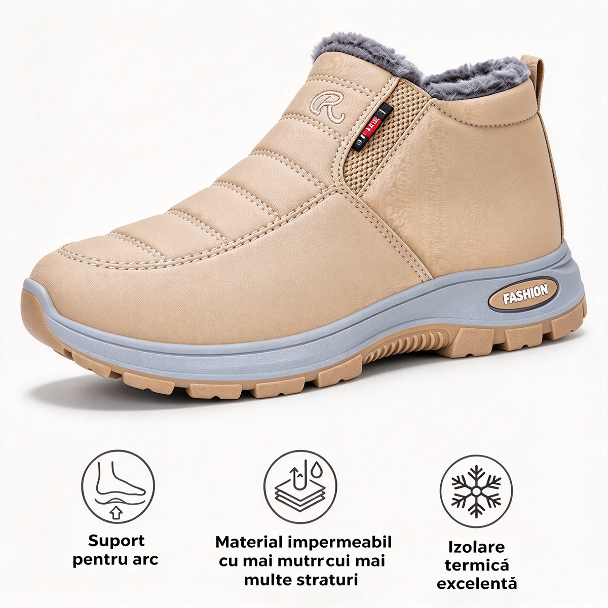 🎉Oferta specială de astăzi: 50% reducere – Nu ratați! ⏰Încălțăminte ortopedică ergonomică de iarnă pentru ameliorarea durerilor de picioare, genunchi și spate – Unisex