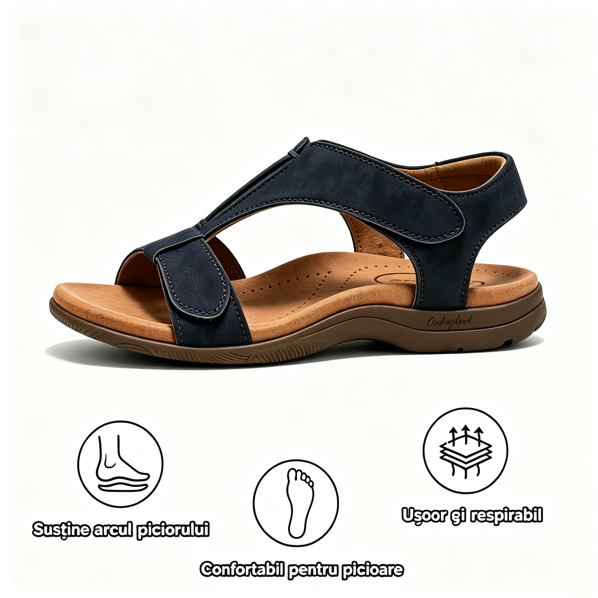 🎁Ultima zi la jumătate de preț, nu ratați|Sandale ortopedice cu design ergonomic și suport pentru bolta plantară✅️ pentru mers fără durere👞