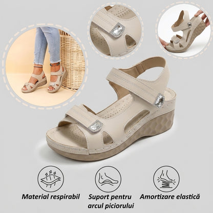 ⏰Ultima zi cu reducere de 70% - Nu rata ocazia!✅️Sandale confortabile cu suport pentru bolta plantară - Design ergonomic