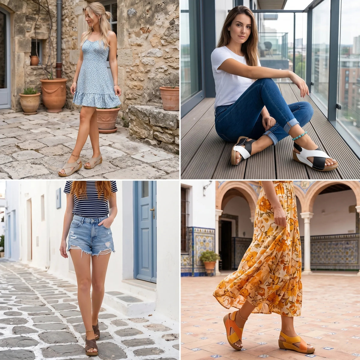 ⏰ 50% reducere astăzi – Nu ratați ocazia! ✅ Sandale de marcă din piele 🔵 Moale și confortabile – oferă un sprijin excelent 🦶 Ameliorează durerile de picioare
