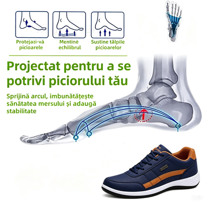 【🎁 50% reducere astăzi - nu o ratați】Pantofi ortopedici cu design ergonomic - scăpați de durerile de picioare