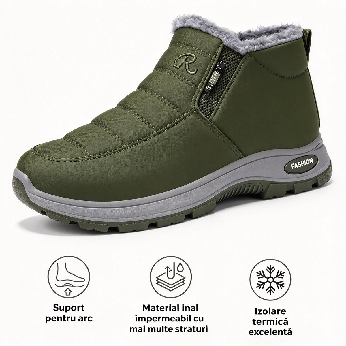 🎉Oferta specială de astăzi: 50% reducere – Nu ratați! ⏰Încălțăminte ortopedică ergonomică de iarnă pentru ameliorarea durerilor de picioare, genunchi și spate – Unisex