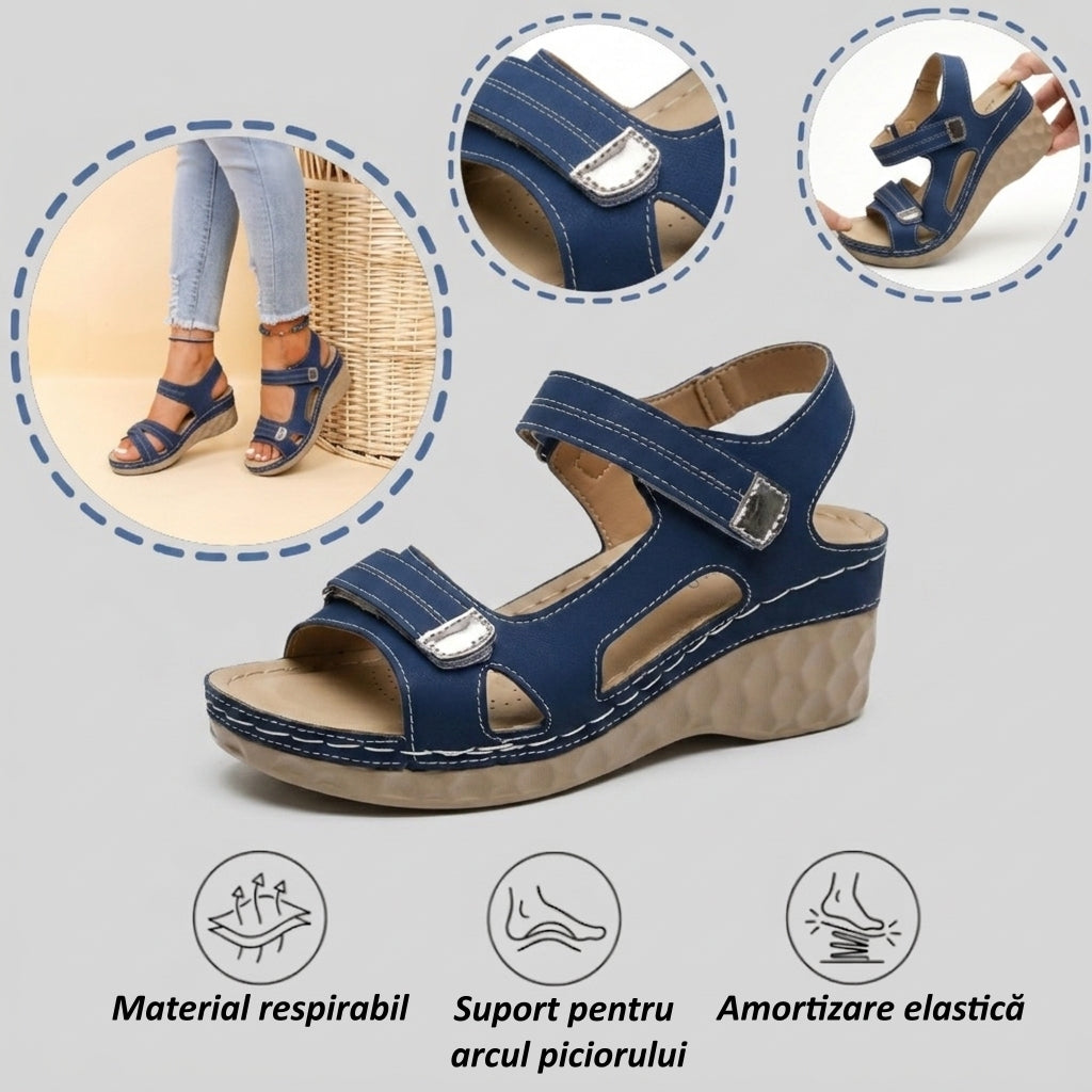 ⏰Ultima zi cu reducere de 70% - Nu rata ocazia!✅️Sandale confortabile cu suport pentru bolta plantară - Design ergonomic