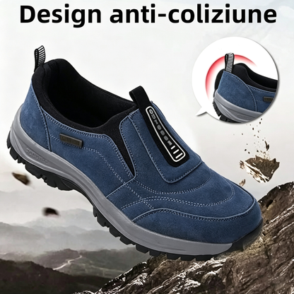🔷50% reducere astăzi - Nu ratați! ⬛Pantofi ortopedici din piele întoarsă recent concepuți, moi, confortabili, impermeabili și antiderapanți 🦶 Ameliorează durerile de picioare