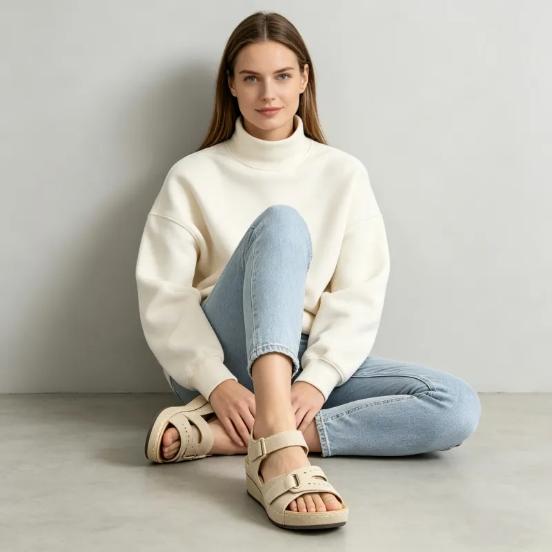 🎁Ultima zi la 40% reducere, nu ratați|Sandale ortopedice cu design ergonomic și suport pentru bolta plantară✅️ pentru mers fără durere👞