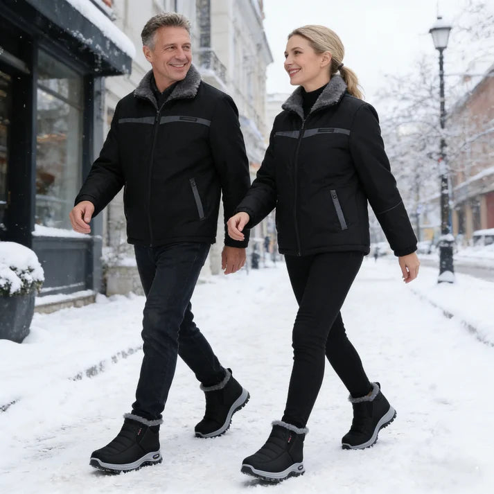 🎉Oferta specială de astăzi: 50% reducere – Nu ratați! ⏰Încălțăminte ortopedică ergonomică de iarnă pentru ameliorarea durerilor de picioare, genunchi și spate – Unisex