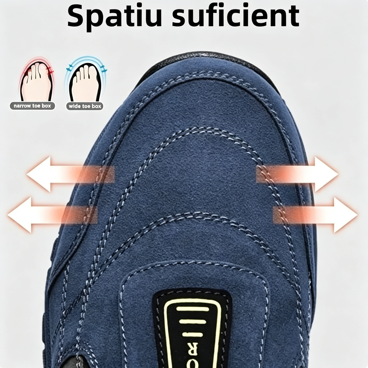 🔷50% reducere astăzi - Nu ratați! ⬛Pantofi ortopedici din piele întoarsă recent concepuți, moi, confortabili, impermeabili și antiderapanți 🦶 Ameliorează durerile de picioare