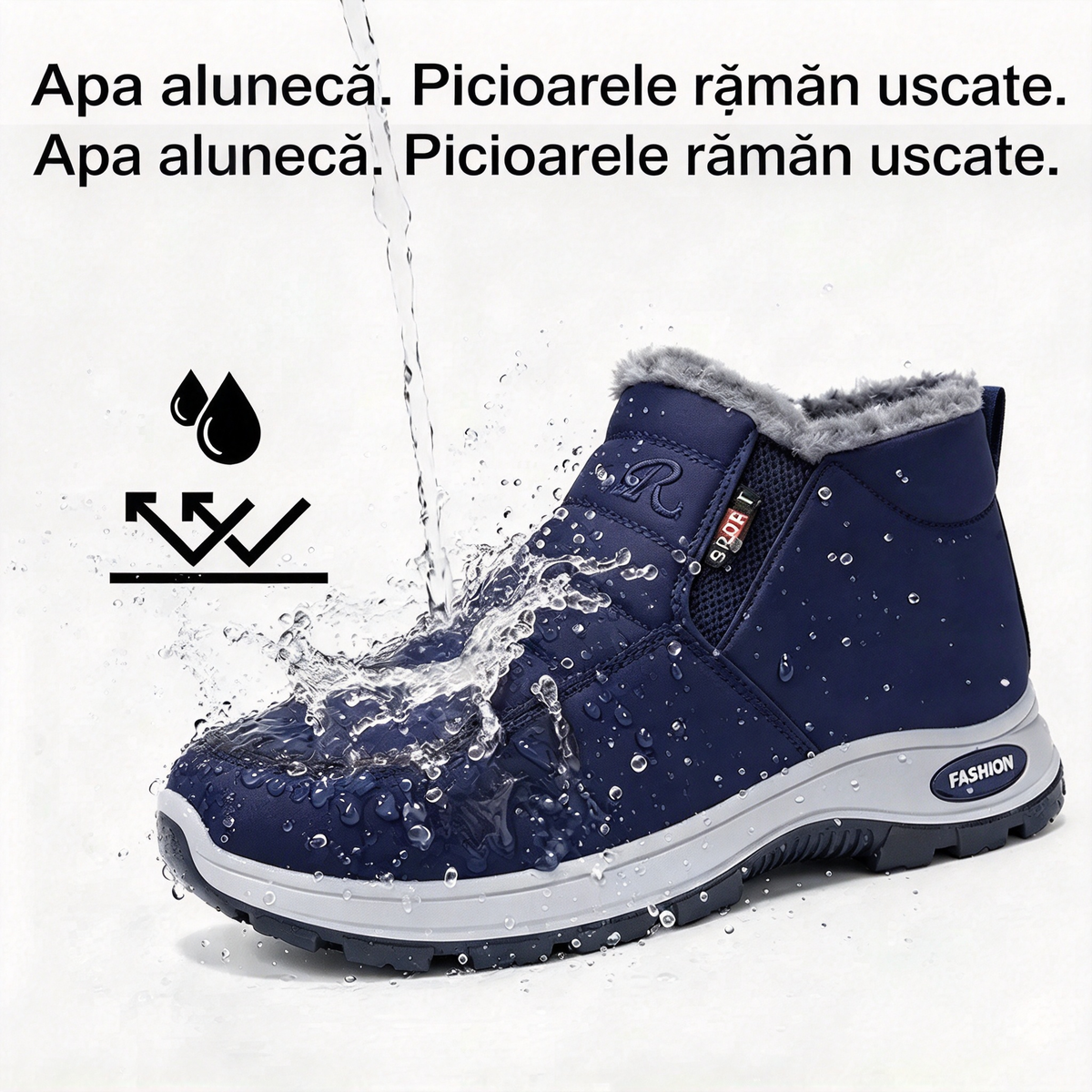 🎉Oferta specială de astăzi: 50% reducere – Nu ratați! ⏰Încălțăminte ortopedică ergonomică de iarnă pentru ameliorarea durerilor de picioare, genunchi și spate – Unisex