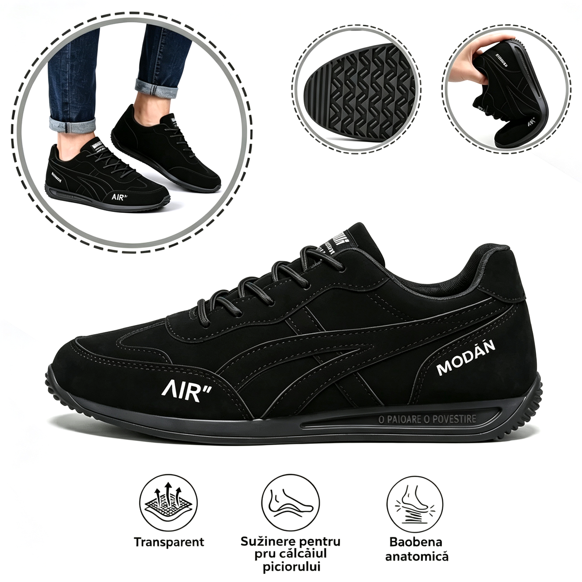 🔥 Oferta specială de astăzi cu o ușurare de 289 lei🎁Pantofi ortopedici de mers pentru bărbați ✅ Respirabili și antiderapanți - Spune adio durerilor de picioare și bucură‑te de confort pe tot parcursul zilei!