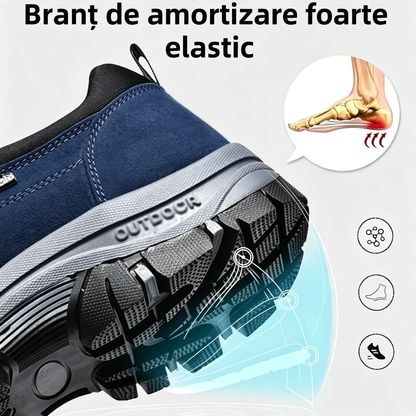 🔷50% reducere astăzi - Nu ratați! ⬛Pantofi ortopedici din piele întoarsă recent concepuți, moi, confortabili, impermeabili și antiderapanți 🦶 Ameliorează durerile de picioare