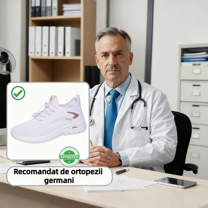 【🎁Ultima zi pentru o reducere de 50%, nu ratați!】Încălțăminte ortopedică ergonomică cu suport pentru arcul plantar✅️, care face mersul fără durere👞