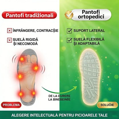 🎁Ultima zi pentru o reducere de 50%, nu ratați! ⏰Fabricate din piele de vițel australiană🐂Suport pentru picioare - ameliorează durerea de picioare✅Cusute manual, impermeabile și antiderapante