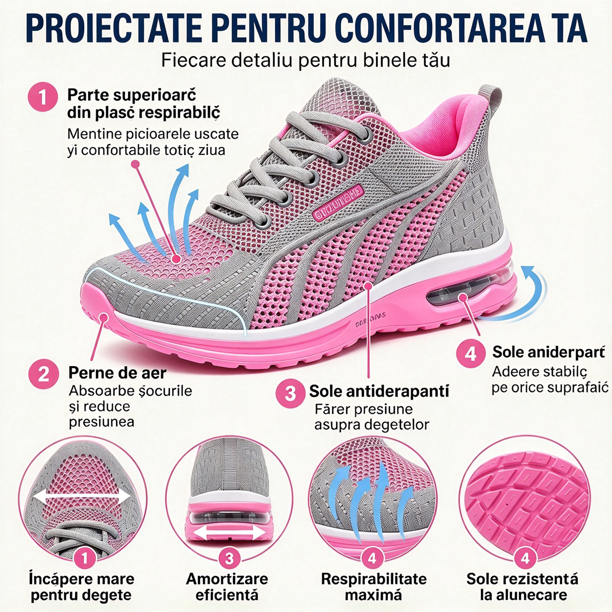 Ultima zi! Reducere de 50%! ✅ Încălțăminte medicală ortopedică concepută special pentru persoanele cu probleme ale picioarelor, pentru a ameliora durerile de spate, articulații și picioare.