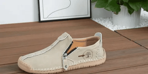 🎁Ultima zi pentru o reducere de 50%, nu ratați! ⏰Fabricate din piele de vițel australiană🐂Suport pentru picioare - ameliorează durerea de picioare✅Cusute manual, impermeabile și antiderapante