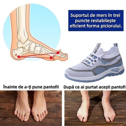 【🎁Ultima zi pentru o reducere de 50%, nu ratați!】✅ Încălțăminte ortopedică concepută special pentru persoanele cu probleme la picioare, pentru ameliorarea durerilor de spate, de articulații și de tălpi.
