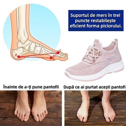 ⏰Ultima zi! Reducere 70% - Nu rata ocazia! ✅️Încălțăminte de damă confortabilă și respirabilă, cu suport pentru bolta plantară - design ergonomic.