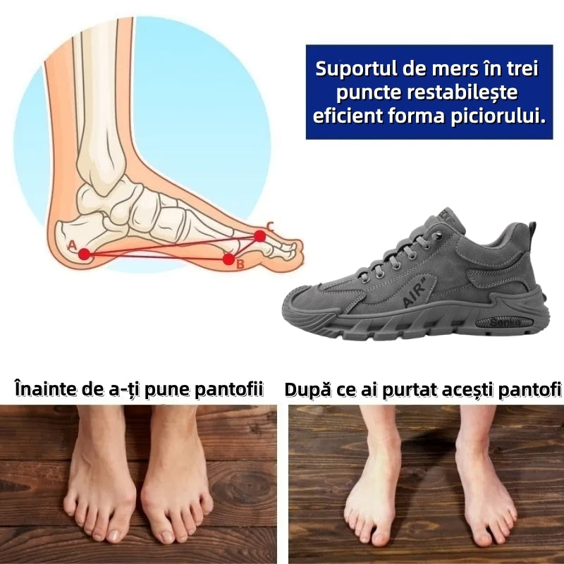 【⏰Oferta specială de astăzi: Reducere de 70% - Nu ratați!】Ghete de drumeție ergonomice - ✅️Rezolvă cu ușurință problemele de durere la picioare - Impermeabile și antiderapante 💧